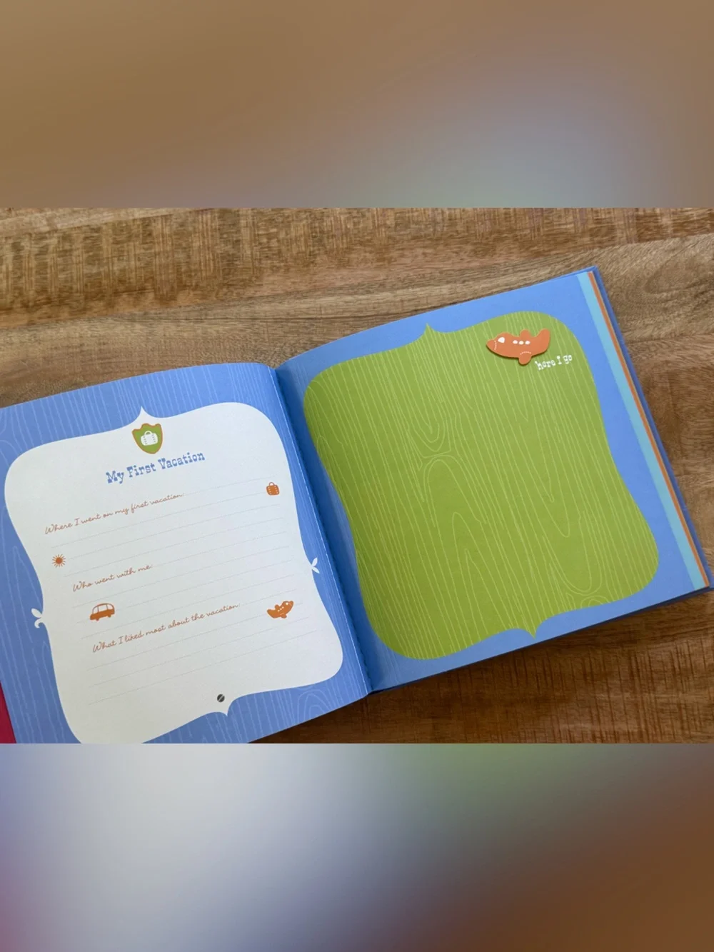 Hallmark Boy’s Firsts Instant Memory Book Baby Milestone Photo Keepsake Album